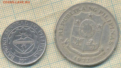 Филиппины 1 писо 1972, до 21.06.2018 г. 22.00 по Москве - Филиппины 2 монеты  а 1339