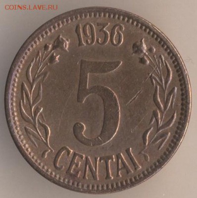 Венгрия 20 фил 1967 никель,Литва 5 сен 1936 и 1925 - 19
