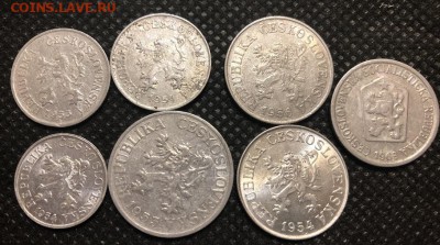 Монеты Чехословакии 1953-1963 с 200р - 09D9ED47-1A41-48A2-89E0-B80892D13E2F