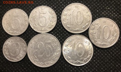 Монеты Чехословакии 1953-1963 с 200р - A1FCAFC6-2F63-4EFE-B613-AEB1F3A4F719