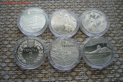 Украина 2 гривны 2014-2016 гг - ассорти ОЛИМПИАДЫ - 18-06-18 - P1840668.JPG