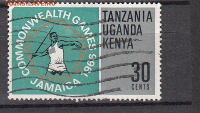Кения Уганда Танзания 1966 спорт 1м 30с - 286