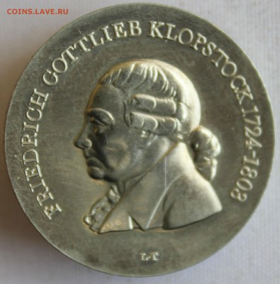 С РУБ.ГДР 5 МАРК 1978г. ФРИДРИХ ГОТЛИБ КЛОПШТОК до 22.06 - IMG_2902.JPG