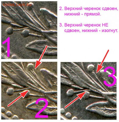 1 рубль 1921. Гравировки реверса - 01113