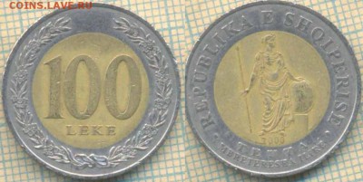 Албания 100 леков 2000 г., до 24.06.2018 г. 22.00 по Москве - Албания 100 леков 2000  1409