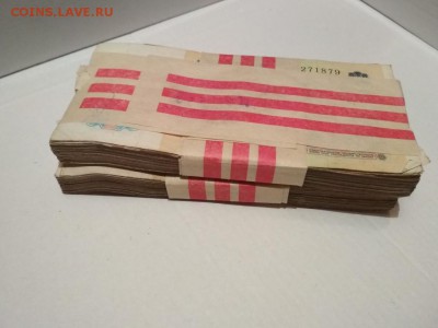 100 рублей 1991 года 2 пачки - rps20180618_192021