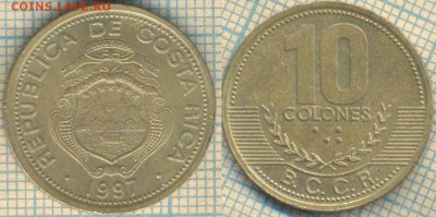 Коста-Рика 10 колонов 1997 г.,до 25.06.2018 г. 22.00 по Моск - Коста Рика 10 колон 1997  1360