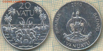 Вануату 20 вату 2010 г., до  25.06.2018 г. 22.00 по Москве - Вануату 20 вату 2010  1406