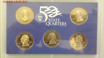 Штаты и территории- пруф сет 2008г., до 25.06 - США 2008-3