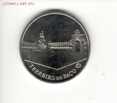 2,5 евро Португалии 2010 "Площадь Пако". ФИКС 240 - Португалия 2,5 евро Пако А