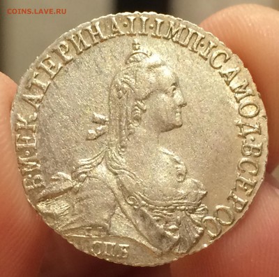 20 копеек 1770 г. СПБ  (AUNC) оценка, интерес - image