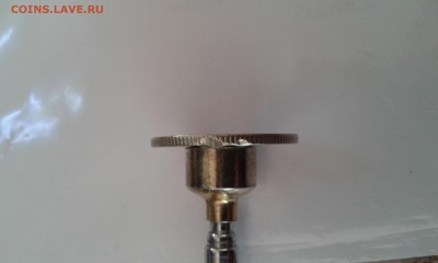 1 рубль 2014 года - сорван кант на аверсе - 20180620_103052