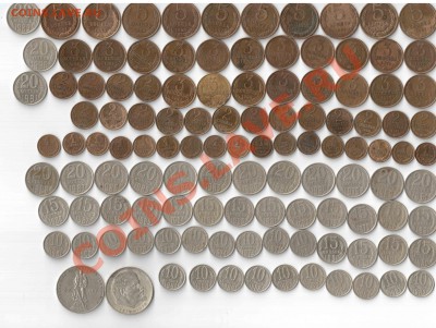 Монеты СССР 1961-1991 115шт без повторов!!! + 2 юбил. рубля - 115 монет ссср2