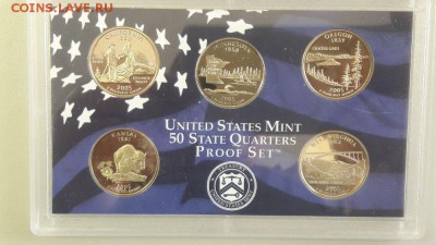 Штаты и территории- пруф сет 2005г., до 26.06 - США 2005-2