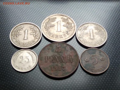 Финляндия солянка 6 монет (1917 - 1931) - 2