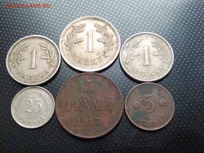 Финляндия солянка 6 монет (1917 - 1931) - 1