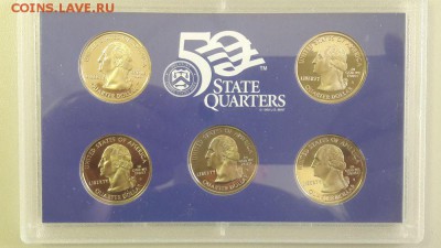 Штаты и территории- пруф сет 2006г., до 27.06 - США 2006-3