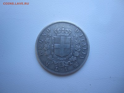 Италия, 1 лира 1863 с 500 руб. до 24.06.18 22.00 МСК - IMG_9951.JPG