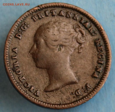 С РУБ.БРИТАНИЯ  HALF FARTHING 1844г. ВИКТОРИЯ до 22.06 в 22 - IMG_3240.JPG