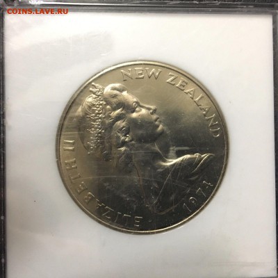 Крона Шайба Новая Зеландия 1974 Игры Стран содружества unc - s-l1600 %25281%2529