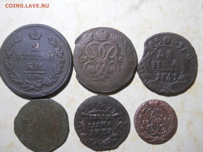 лот монет РИ 1737-1812 6штук.до 24.06.2018 в 22-00 по мск - DSCN3155.JPG