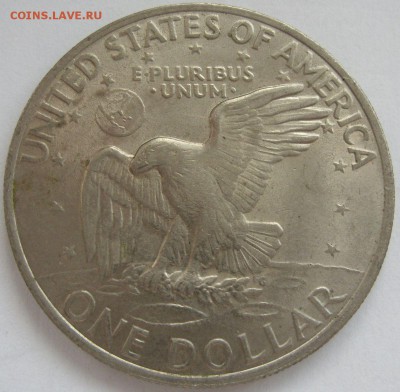 1 доллар США Орёл 1972. Старт: 140 рублей. - 1 доллар США Орёл 1972 - 1