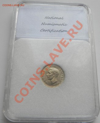 3 пенса 1940 Н. Зеландия в сабе. - DSCN2549.JPG
