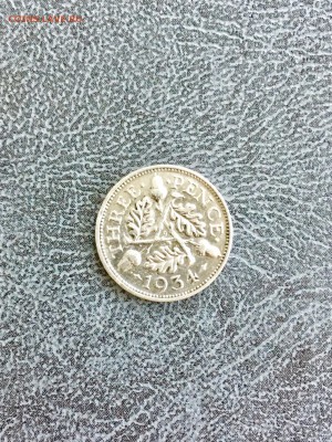 3 пенса Великобритания 1934 года. (Серебро)До 22:00 28.06.18 - 7151F25B-308F-4445-A442-0B2383C7EA8E