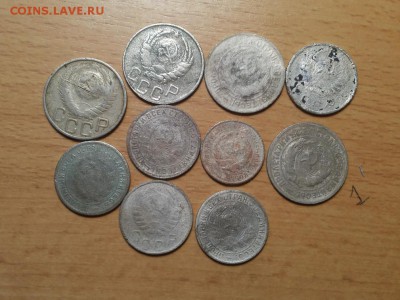 10 никеля до 1957 г ( 1 ) до 30 июня - 10 никеля 1 2