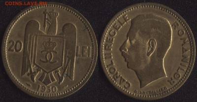 Румыния 20 леи 1930 (Париж) до 22:00мск 30.06.18 - Румыния 20 леи 1930 (Париж) -125