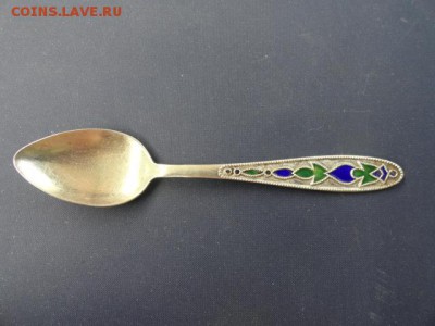 Ложечка 875 пр  с эмалью продажа - DSC01707.JPG