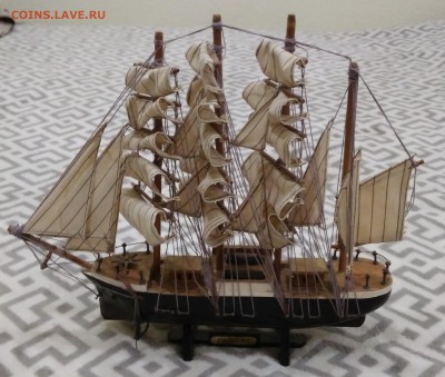 Модель парусника " Пассат". Дерево. - IMG_20180624_160309