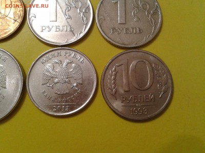 Расколы на разных монетах 10к. 1991г. 1р. 1997г.и.т.д 6 шт. - 2018-06-24 22.22.28