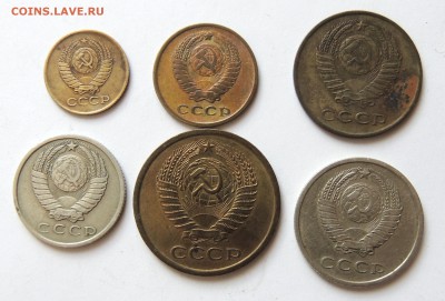 Предаукционное обсуждение монет СССР. - Набор 1962-2