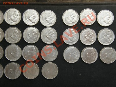 Серебро III Reich: двухмарочники 1937, 1938, 1939гг - P4280002.JPG