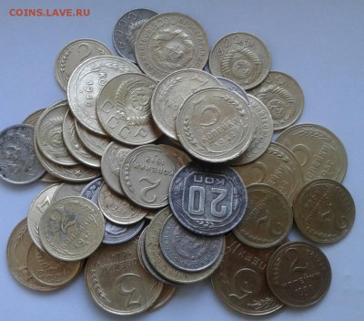 Монеты СССР 1924-57г. 49шт. До28.06.2018 в 22.00 - 20180625_185154-1