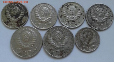 10,15,20 копеек 1937,38,39,41г. До 28.06.2018 в 22.00 - 20180625_185055-1