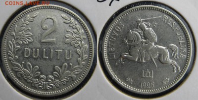 ЛИТВА 2 лита 1925 год  До 28.06 в 22-00МСК - 2лит