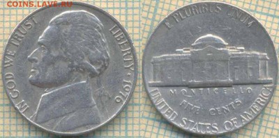 США 5 центов 1976 г., до 02.07.2018 г. 22.00 по Москве - США 5 центов 1976  1522