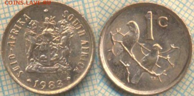 ЮАР 1 цент 1983 г., до03.07.2018 г. 22.00 по Москве - ЮАР 1 цент 1983  1535