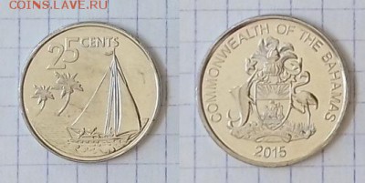 БАГАМСКИЕ ОСТРОВА 25 центов 2015 до 3 июля 22-00 мск - БАГАМСКИЕ ОСТРОВА 25 центов 2015 20180626_110602
