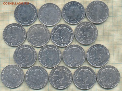 Швеция 1 крона 1972-2008 гг., погодовка, фикс. цена - Швеция 1 крона фикс