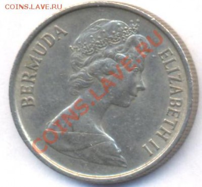 Бермудские о-ва 10 центов 1971 г. До 1.05.11 г. 20-00 МСК. - Бермуды