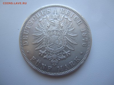 Пруссия, 5 марок 1876 до 01.07.18 22.00 МСК - IMG_9166.JPG