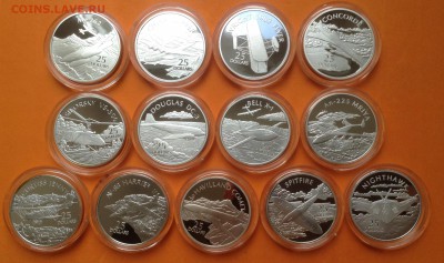 Соломоновы Остр. 25$ 2003г, 13 монет самолеты, до 03.07.18г - FullSizeRender (14)