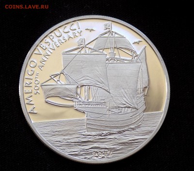 5 долларов 2012 год Корабль Amerigo Vespucci - DSCN2048.JPG