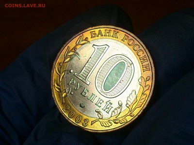 Бим 10 рублей "Дорогобуж" 2003г. (в патине) -- до 1 июл - 11.JPG