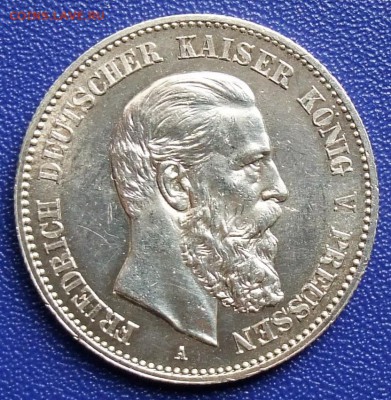 Пруссия 2 марки 1888. Фридрих. До 05.07.18 в 21:30 МСК. - Preussen-2-1888.JPG