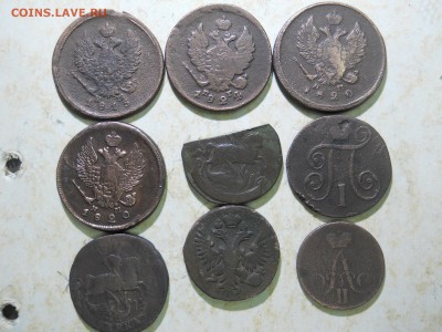 лот монет РИ 1750-1857 9штук.до 02.07.2018 в 22-00 по мск - DSCN3182.JPG