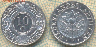Нидерландские Антилы 10 центов 1998 г. , до 06.07.2018 г. 22 - Нидерл Антильские ова 10 центов 1998  893